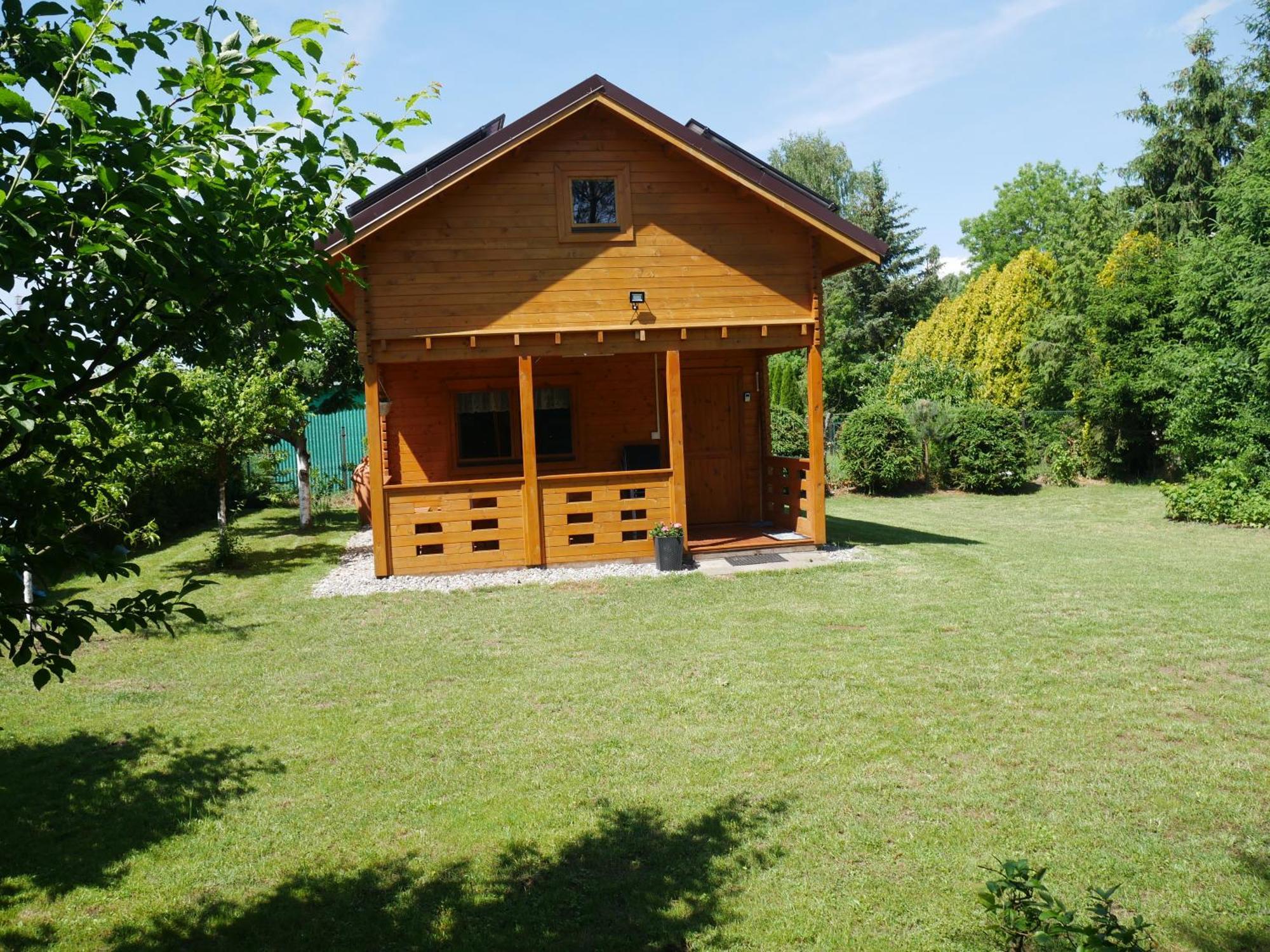 Domek Letniskowy Drewniany Nad Jeziorem Strzeszowskim Nowy 외부 사진